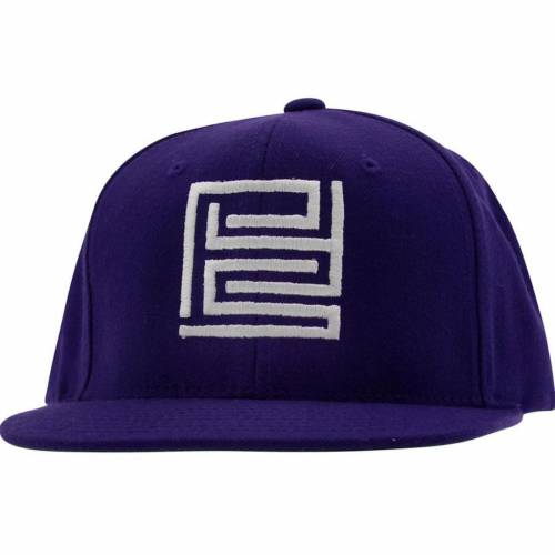 ロゴ スナップバック バッグ キャップ キャップ 帽子 白色 ホワイト 紫 パープル メンズ 【 PYS BLOCK LOGO SNAPBACK CAPS - WHITE (PURPLE) / PURPLE 】 メンズキャップ 帽子|スニケス