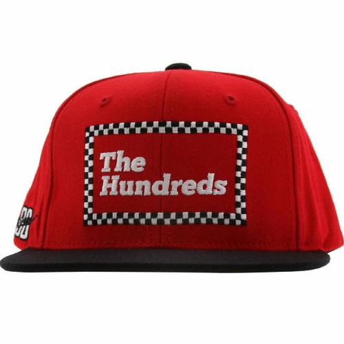 スナップバック バッグ キャップ キャップ 帽子 赤 レッド メンズ 【 THE HUNDREDS DALE SNAPBACK CAP (RED) / RED 】 メンズキャップ 帽子