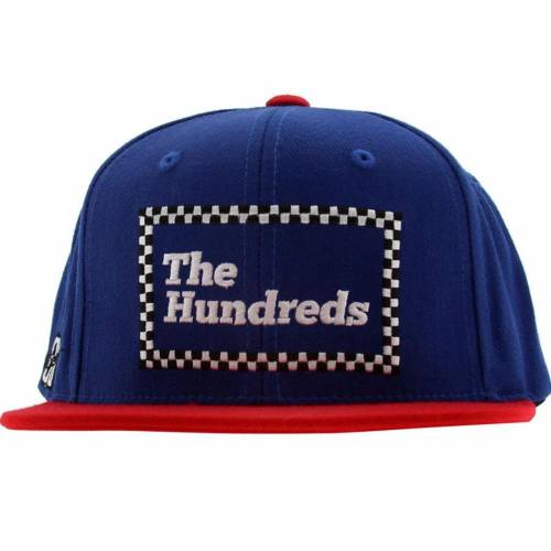 スナップバック バッグ キャップ キャップ 帽子 青色 ブルー メンズ 【 THE HUNDREDS DALE SNAPBACK CAP (BLUE) / BLUE 】 メンズキャップ 帽子