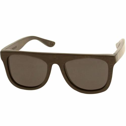 サングラス 黒色 ブラック メンズ 【 WOODZEE CARDIFF BAMBOO SUNGLASSES (BLACK) / BLACK 】 バッグ 眼鏡