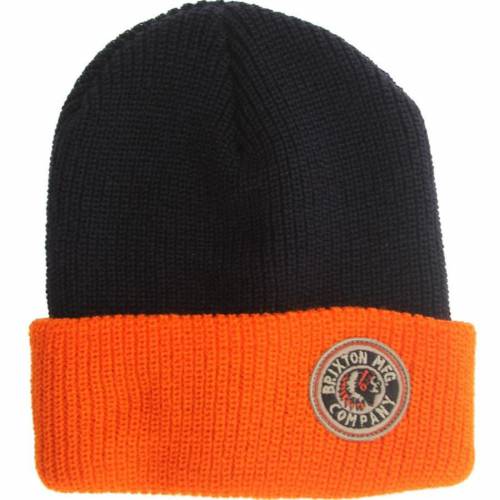 ブリクストン ビーニー キャップ 帽子 紺色 ネイビー 橙 オレンジ メンズ 【 BRIXTON SAINT BEANIE (NAVY / ORANGE) NAVY ORANGE 】 バッグ メンズキャップ 帽子 ニット帽