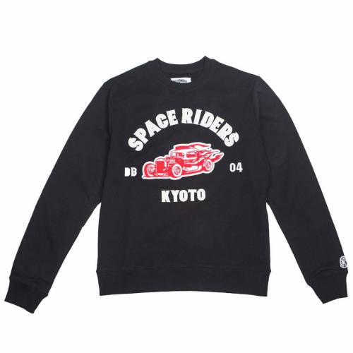 クラブ クルー トレーナー 黒色 ブラック ビリオネアボーイズクラブ スウェットトレーナーER メンズ 【 BILLIONAIRE BOYS CLUB BILLIONAIRE BOYS CLUB MEN RIDE OR FLY CREW SWEATER (BLACK) / BLACK 】 メンズファッシ