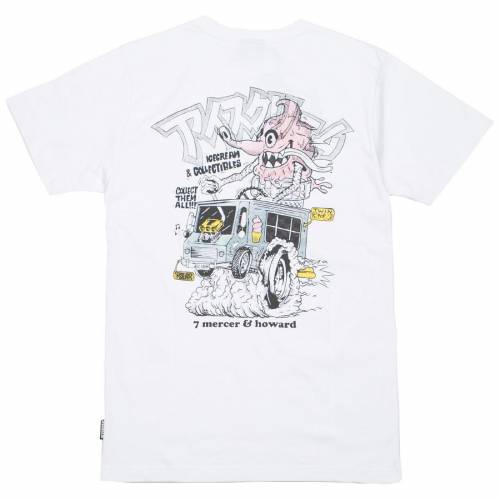 【★百貨店SALE★6/11真夜中2時迄】皮膚軟化剤 ティーシャツ 白いこと 白いこと クリーム メンズ 【 ICE CREAM MEN CREAMSICKLE TEE (WHITE) / WHITE 】 メンズ流行り物 トップス カットソー