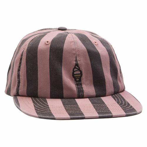 クリーム キャップ キャップ 帽子 ピンク アイスクリーム アジャスタブルキャップ メンズ 【 ICE CREAM DAIRY ADJUSTABLE CAP (PINK / CLAY) PINK CLAY 】 バッグ メンズキャップ 帽子|スニケス