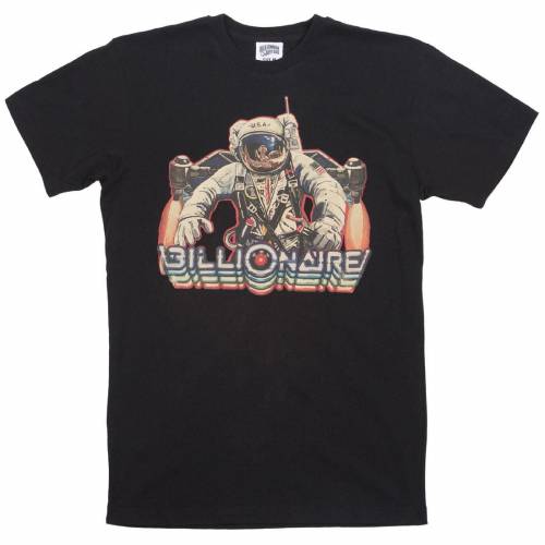 【★百貨店SALE★6/11真夜中2時迄】野球クラブ ティーシャツ 黒いこと 黒いこと ビリオネアボーイズクラブ メンズ 【 BILLIONAIRE BOYS CLUB BILLIONAIRE BOYS CLUB MEN INTERPLANETARY TEE (BLACK) / BLACK 】 メンズ流行り物 トップス カットソー