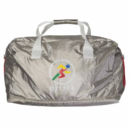 アディダス バッグ 銀色 シルバー メンズ 【 ADIDAS X OYSTER GYM BAG (SILVER) / SILVER 】 メンズバッグ