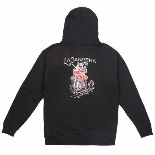 天使の都市 フーディー パーカー 黒いこと 黒いこと メンズ 【 天使の都市 CARRERA MEN LOOK MA NO BRAKES HOODY (BLACK) / BLACK 】 メンズ流行り物 トップス
