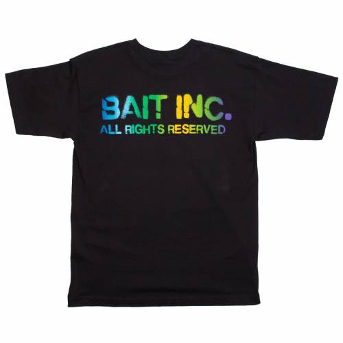 ベイト Tシャツ 黒色 ブラック メンズ 【 BAIT MEN INC TEE (BLACK) / BLACK 】 メンズファッション トップス カットソー