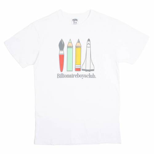 クラブ Tシャツ 白色 ホワイト ビリオネアボーイズクラブ メンズ 【 BILLIONAIRE BOYS CLUB BILLIONAIRE BOYS CLUB MEN SUPPLIES TEE (WHITE) / WHITE 】 メンズファッション トップス カットソー|スニケス