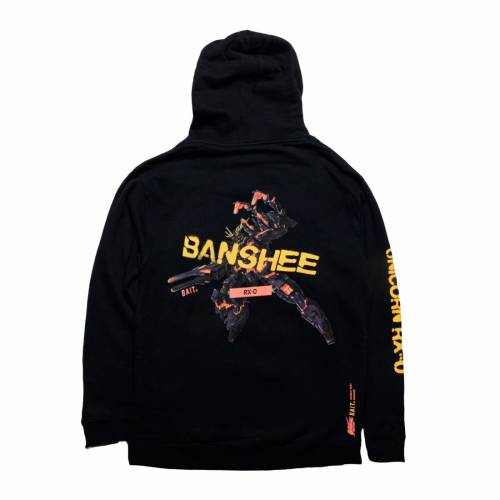 ベイト ユニバース バンシー フーディー パーカー 黒色 ブラック メンズ 【 BAIT X GUNDAM UNIVERSE MEN BANSHEE HOODY (BLACK) / BLACK 】 メンズファッション トップス