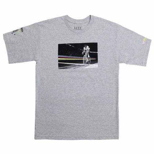 ロサンゼルス クラブ Tシャツ 灰色 グレー グレイ ヘザー メンズ 【 LA CARRERA CYCLING CLUB MEN IL CAMPIONISSIMO TEE (GRAY / HEATHER) GRAY HEATHER 】 メンズファッション トップス カットソー