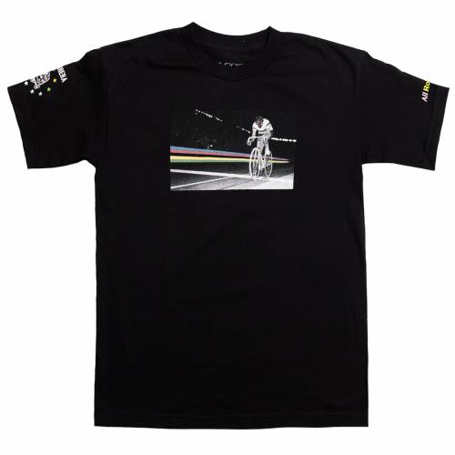 ロサンゼルス クラブ Tシャツ 黒色 ブラック メンズ 【 LA CARRERA CYCLING CLUB MEN IL CAMPIONISSIMO TEE (BLACK) / BLACK 】 メンズファッション トップス カットソー