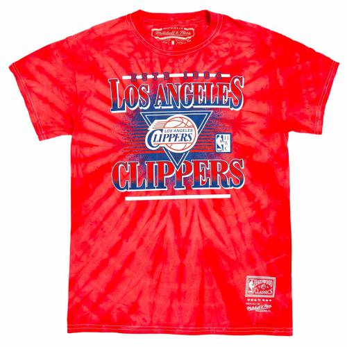 ロサンゼルス クリッパーズ Tシャツ 赤 レッド ミッチェルアンドネス メンズ 【 MITCHELL AND NESS MITCHELL AND NESS MEN LA CLIPPERS ELEVATE TEE (RED) / RED 】 メンズファッション トップス カットソー
