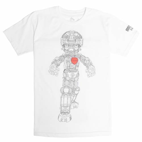 ベイト Tシャツ 白色 ホワイト メンズ 【 BAIT X ASTRO BOY MEN MECHANICAL TEE (WHITE) / WHITE 】 メンズファッション トップス カットソー