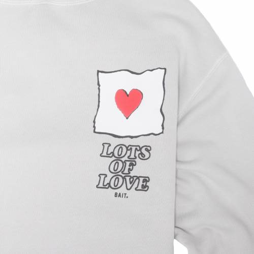 ベイト フーディー パーカー 薄墨色 グレー グレー メンズ Gray Bait X Snoopy Men Lots Of Love Hoody Orbisresearch Com