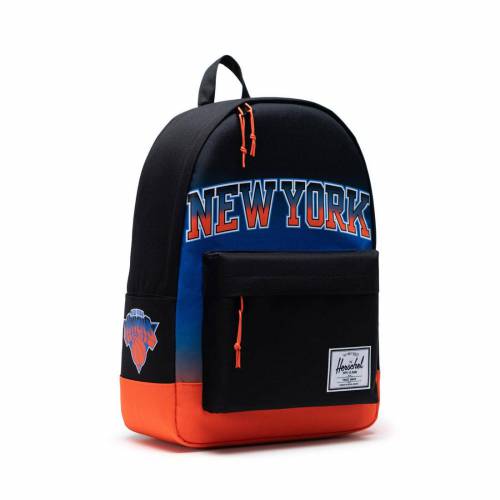 サプライ ニックス クラシック バッグ 黒色 ブラック ハーシェルサプライ ニューヨーク メンズ 【 HERSCHEL SUPPLY CO X NBA NEW YORK KNICKS CLASSIC XL 600D BAG (BLACK / MT) BLACK MT 】 メンズバッグ