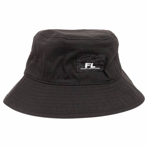 黒色 ブラック バケットハット メンズ 【 FUTURA LABORATORIES BUCKET HAT (BLACK) / BLACK 】 バッグ キャップ 帽子 メンズキャップ 帽子｜スニケス 11,480円