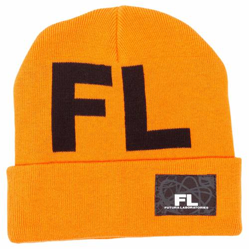 ビーニー キャップ 帽子 橙 オレンジ メンズ 【 FUTURA LABORATORIES BEANIE (ORANGE / SAFETY ORANGE) ORANGE SAFETY ORANGE 】 バッグ メンズキャップ 帽子 ニット帽
