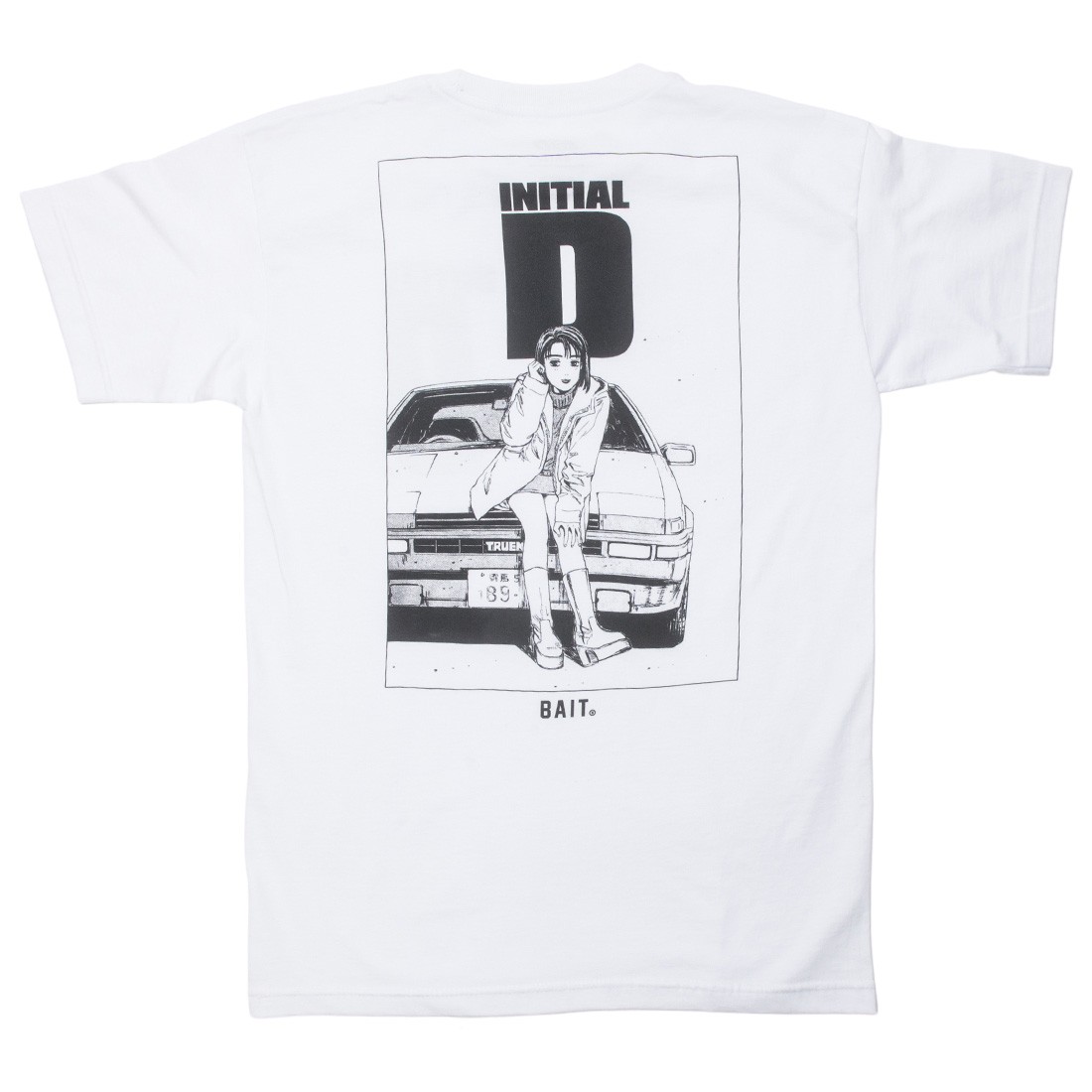 ベイト Tシャツ 白色 ホワイト メンズ 【 BAIT X INITIAL D MEN AE86 TEE (WHITE) / WHITE 】 メンズファッション トップス カットソー｜スニケス