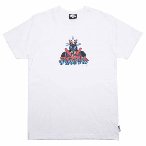 【★百貨店SALE★6/11真夜中2時迄】皮膚軟化剤 ティーシャツ 白いこと 白いこと クリーム メンズ 【 ICE CREAM MEN TRANSFORM TEE (WHITE) / WHITE 】 メンズ流行り物 トップス カットソー