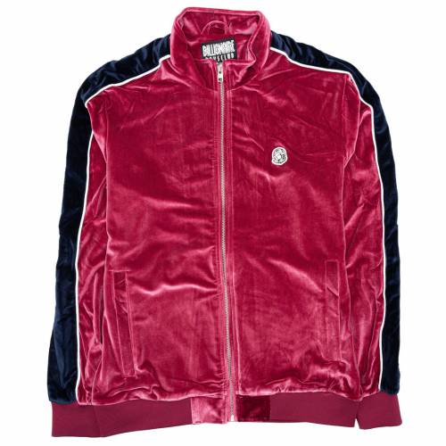 クラブ フライト ベロア ジャケット ワイン色 バーガンディー ビリオネアボーイズクラブ ベロアジャケット メンズ 【 BILLIONAIRE BOYS CLUB BILLIONAIRE BOYS CLUB MEN FLIGHT VELOUR JACKET (BURGUNDY) / BURGUNDY 】