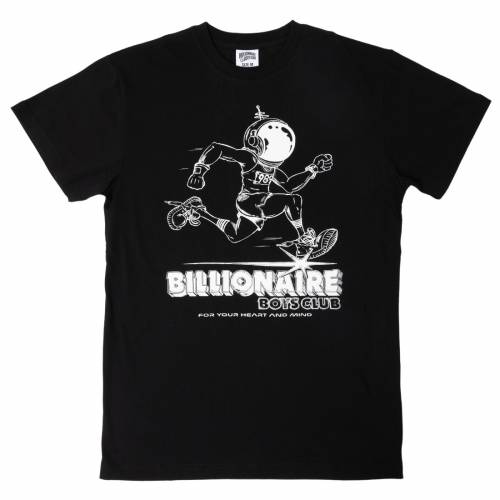 【★百貨店SALE★6/11真夜中2時迄】野球クラブ ティーシャツ 黒いこと 黒いこと ビリオネアボーイズクラブ メンズ 【 BILLIONAIRE BOYS CLUB BILLIONAIRE BOYS CLUB MEN RUNNER TEE (BLACK) / BLACK 】 メンズ流行り物 トップス カットソー
