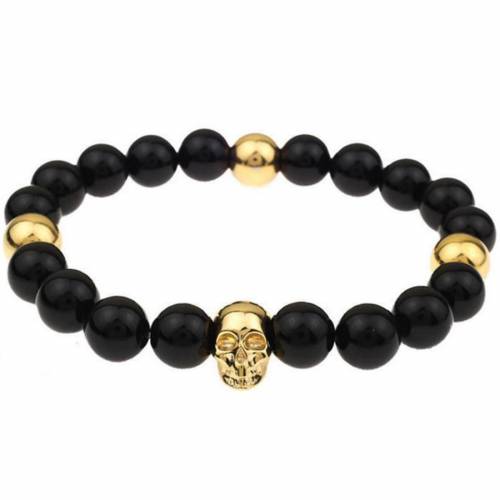 【★百貨店SALE★6/11夜夜中2時迄】旦那 腕輪 ゴールド メンズ 【 MISTER MR ANNUM PLUS BRACELET (GOLD / ONYX) GOLD ONYX 】 宝飾品 付属品 メンズ宝飾品
