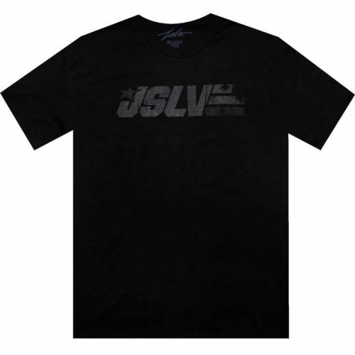 ジャスリブ Tシャツ 黒色 ブラック メンズ 【 JSLV SERVE TEE (BLACK) / BLACK 】 メンズファッション トップス カットソー|スニケス