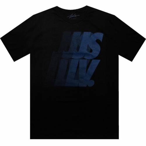 ジャスリブ Tシャツ 黒色 ブラック メンズ 【 JSLV SKEWED TEE (BLACK) / BLACK 】 メンズファッション トップス カットソー|スニケス