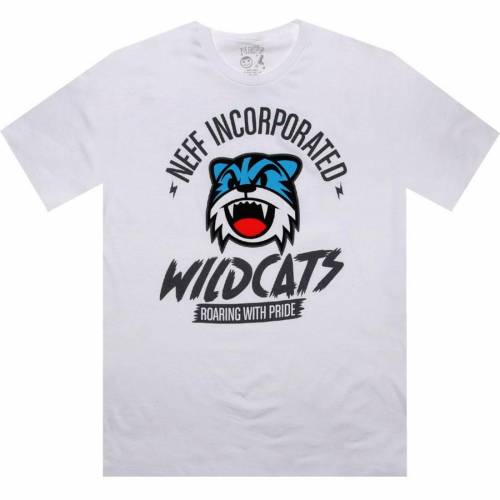 ネフ ワイルドキャッツ プルオーバー 白いこと 白いこと メンズ 【 NEFF WILDCATS TEE (WHITE) / WHITE 】 メンズ流行り物 トップス カットソー