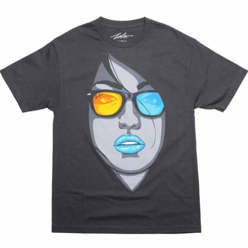 ジャスリブ Tシャツ チャコール メンズ 【 JSLV LADY 3D TEE (CHARCOAL) / CHARCOAL 】 メンズファッション トップス カットソー|スニケス