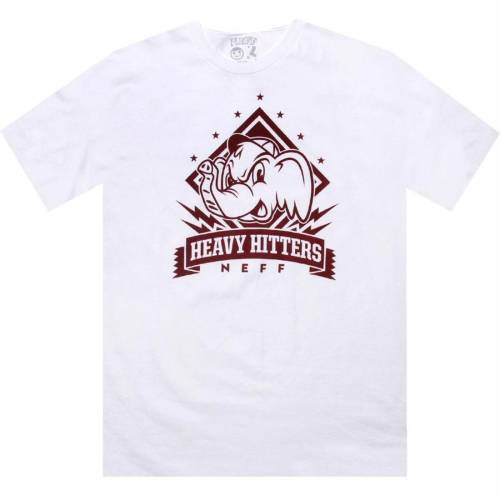 ネフ プルオーバー 白いこと 白いこと メンズ 【 NEFF HEAVY HITTERS TEE (WHITE) / WHITE 】 メンズ流行り物 トップス カットソー