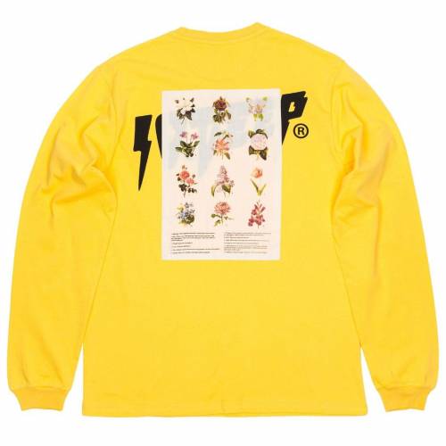 ディープ スリーブ Tシャツ 黄色 イエロー 長袖 メンズ 【 10 DEEP 10 DEEP MEN THINKING OF YOU LONG SLEEVE TEE (YELLOW) / YELLOW 】 メンズファッション トップス カットソー