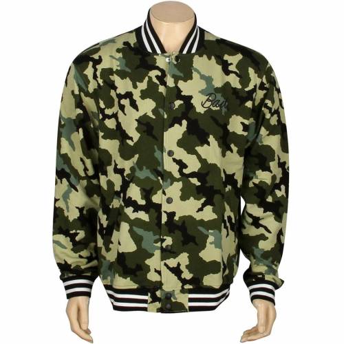 ベイト ベースボール ジャケット カモ柄 メンズ 【 BAIT BASICS BASEBALL JACKET (CAMO) / CAMO 】 メンズファッション コート