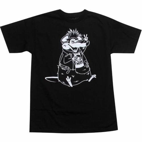 ネフ プルオーバー 黒いこと 黒いこと メンズ 【 NEFF RAD RAT TEE (BLACK) / BLACK 】 メンズ流行り物 トップス カットソー