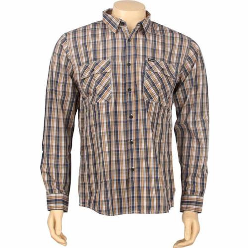 ブリクストン メンフィス スリーブ 紺色 ネイビー 長袖 メンズ 【 BRIXTON MEMPHIS LONG SLEEVE SHIRT (NAVY) / NAVY 】 メンズファッション トップス カジュアルシャツ