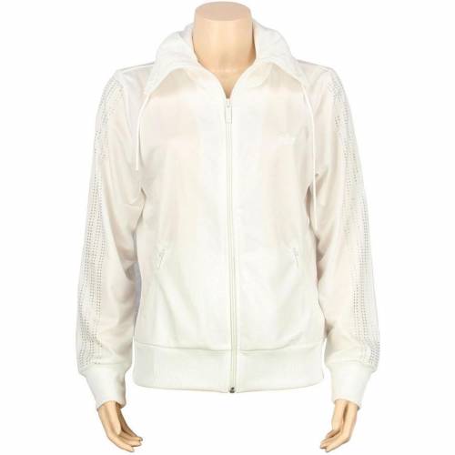 アディダス レディース ファイヤーバード ジャケット 【 ADIDAS WOMENS RS FIREBIRD TT JACKET (RUNNINWHITE) / RUNNINWHITE 】
