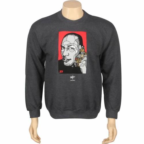 アコンプライス チャコール '63 メンズ 【 AKOMPLICE J CREWNECK (CHARCOAL) / CHARCOAL 】 メンズファッション トップス Tシャツ カットソー|スニケス