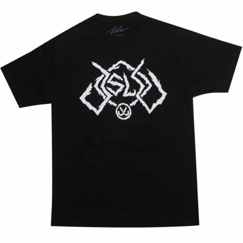 ジャスリブ Tシャツ 黒色 ブラック メンズ 【 JSLV HEAVY TEE (BLACK) / BLACK 】 メンズファッション トップス カットソー