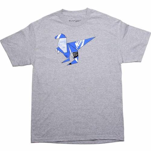 フォレスト Tシャツ 青色 ブルー エスビー ボックス ヘザー メンズ 【 THE FOREST LAB T-REX TEE - BLUE SB BOX (HEATHER) / HEATHER 】 メンズファッション トップス カットソー