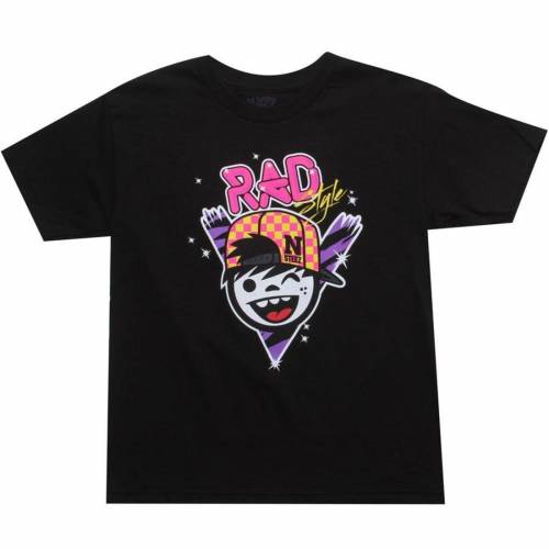 ネフ 赤ちゃん用 プルオーバー 黒いこと 黒いこと お坊っちゃん キッズ 【 NEFF RAD STYLE YOUTH TEE (BLACK) / BLACK 】 メンズ流行り物 トップス カットソー