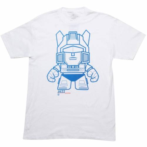 ジャズ Tシャツ 白色 ホワイト メンズ 【 THE LOYAL SUBJECTS X TRANSFORMERS JAZZ TEE (WHITE) / WHITE 】 メンズファッション トップス カットソー