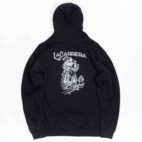 天使の都市 フーディー パーカー 黒いこと 黒いこと メンズ 【 天使の都市 CARRERA MEN KING RIDES AGAIN HOODY (BLACK) / BLACK 】 メンズ流行り物 トップス