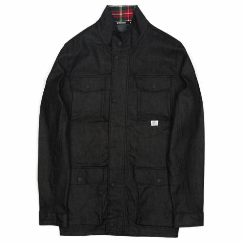 ベイト デニム ジャケット 黒色 ブラック メンズ 【 BAIT MEN DENIM PLAID JACKET (BLACK) / BLACK 】 メンズファッション コート｜スニケス