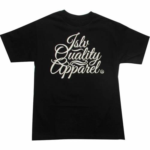 ジャスリブ Tシャツ 黒色 ブラック メンズ 【 JSLV QUALITY CURSIVE TEE (BLACK) / BLACK 】 メンズファッション トップス カットソー 11,620円