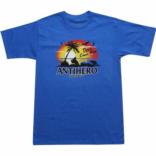 Tシャツ メンズ 【 ANTI HERO SUNSET TEE (ROYAL) / ROYAL 】 メンズファッション トップス カットソー