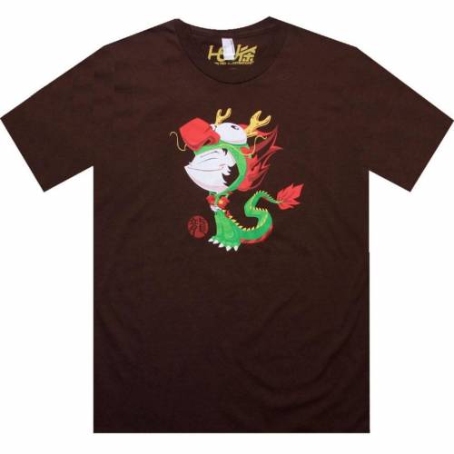 【★百貨店SALE★6/11夜夜中2時迄】火竜 プルオーバー 赤銅色 赤銅色 メンズ 【 MARTIN HSU DRAGON BOY TEE (BROWN) / BROWN 】 メンズ流行り物 トップス カットソー