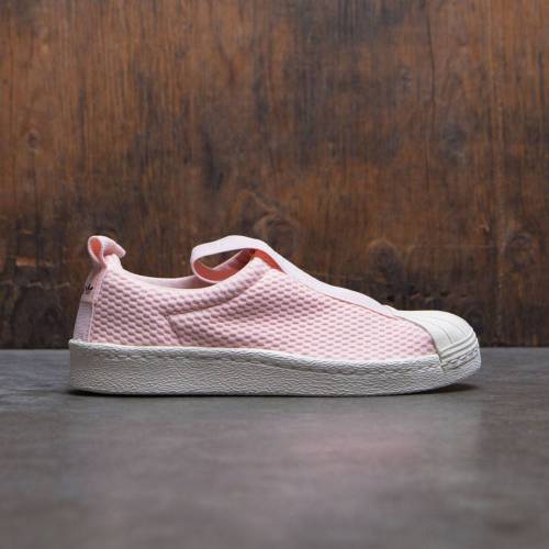 楽天市場 アディダス Adidas アディダス スーパースター スリッポン ピンク 白色 ホワイト スニーカー レディース Superstar Slipon Pink Adidas Women Bw35 W Icey Off White スニケス