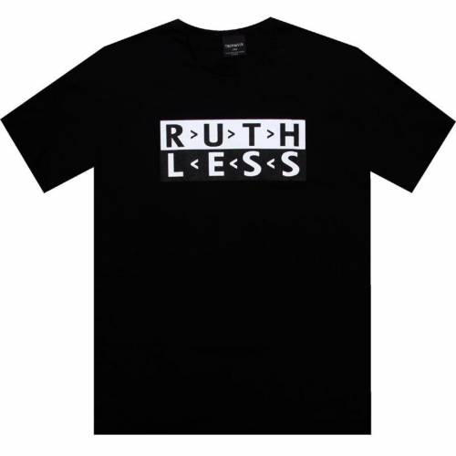 【★百貨店SALE★6/11夜夜中2時迄】プルオーバー 黒いこと 黒いこと メンズ 【 TRIUMVIR RUTHLESS TEE (BLACK) / BLACK 】 メンズ流行り物 トップス カットソー
