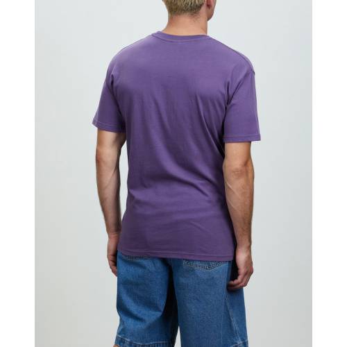 楽天市場 エクストララージ ロゴ Tシャツ 紫 パープル メンズ Purple Xlarge 91 Slanted Logo Ss Tee スニケス